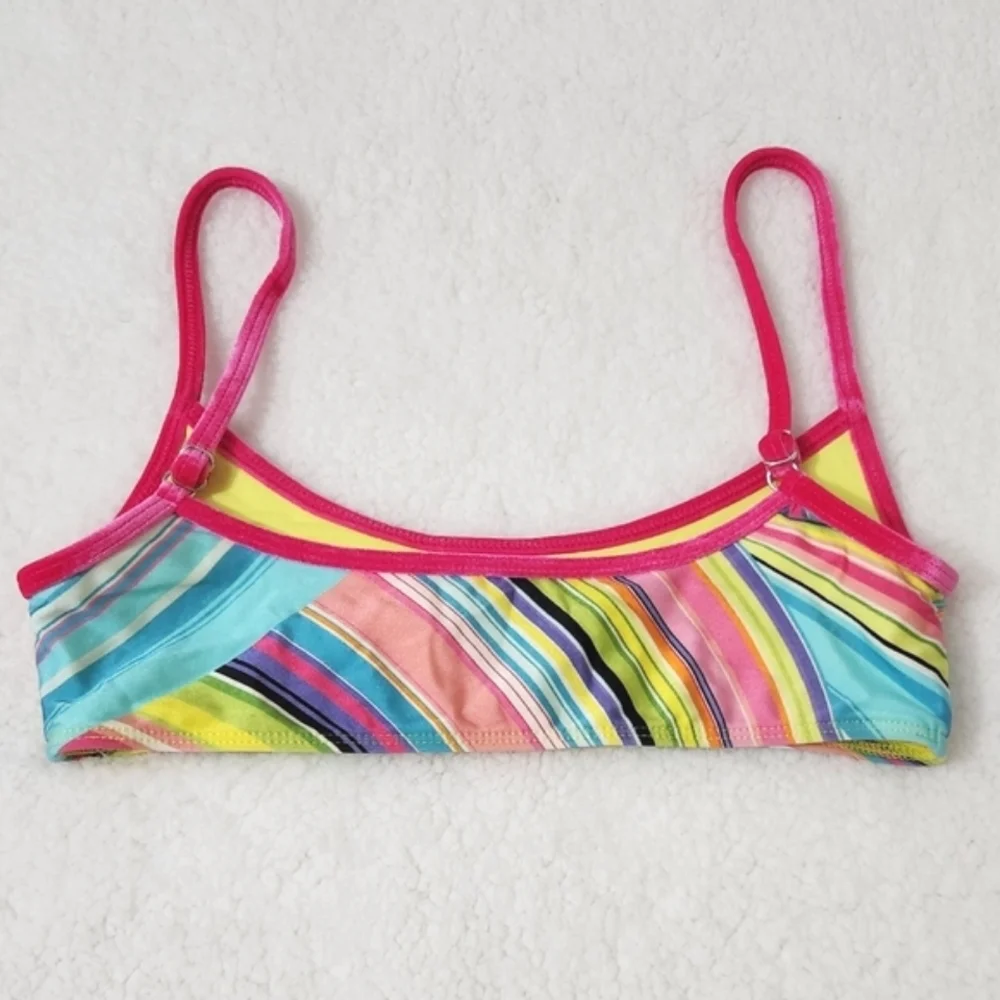New!Frankie's Bikinis Dallas‎ Shine Bralette Bikini Top